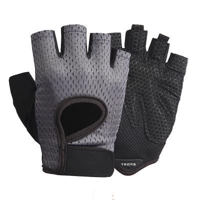 China Half Fingers Breathable Sports Training Women Men Weightlifting Hand Gloves Gym for sale