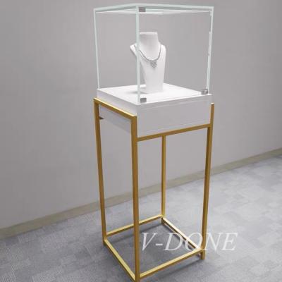 China Jewellry Shop Guangzhou Manufacturer Glass Jewelry Showcase For Jewelry for sale