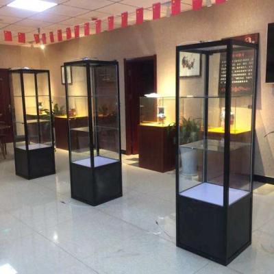 China Mobile Store Museum Showcase Display Museum Display Cabinet Museum Showcase for sale