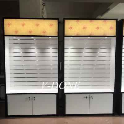 China Showcase counter display counter design counter display light cabinet display counter display counter design light display cabinet for sale