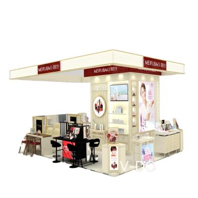 China Counters\Shoes\Cosmetics\Jewelry\Glasses Show Costom Cosmetic Kiosk Made Store Display Showcase Guangzhou Counters\Shoe\Cosmetics\Jewelry\Glasses Show LED Light Approved for sale