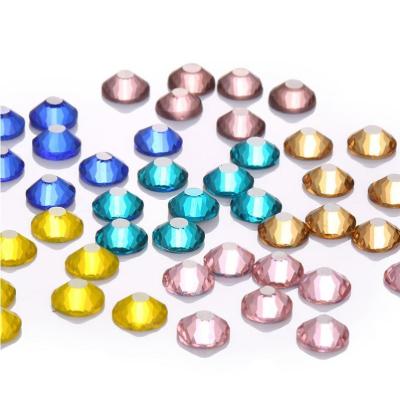 China New K9 Flatback Glass Pointed-Based Rhinestones Cheap Rhinestones For DIY Jewelry Making Nail Art for sale