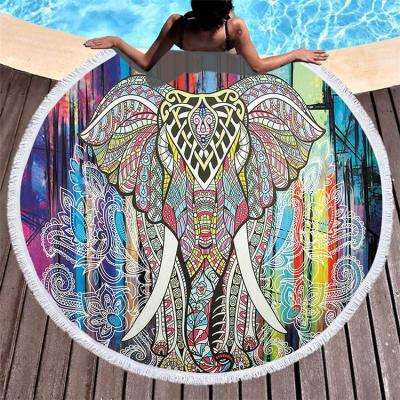 China Viable Manufacturers Custom European Style Beach Towel Cushion Shawl for sale