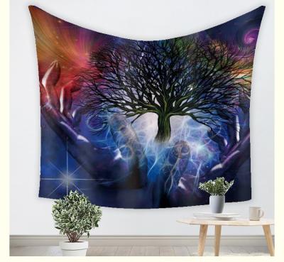 China Beautiful Decoraion The Tree Of Life Mandala Tarot Bohemian Tapestry 60 Dream Catcher Hippy Elephant Factory Logo Tapestry Custom 51 Print for sale