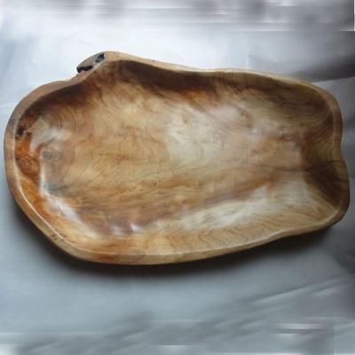 China China Natural Classical Chinese Fir Root Fine Wooden Fruit Bowl for sale