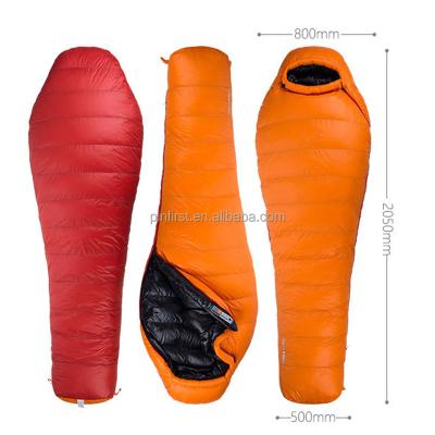 China Cozy Feel Duck Down Sleeping Bag Comfortably White Goose Down Sleeping Bag Manufacturer for sale