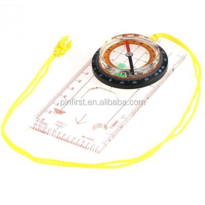 China Baseplate Ruler Scouts Camping Hiking Orienteering All In 1 Map Scale 14602 Compass 1021 0018 2974 for sale