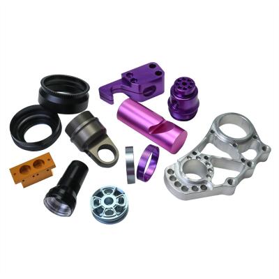 China Customized Precision 5 Axis Aluminum CNC Milling Titanium Plated Anodizing Aluminum Metal Parts OEM Service for sale