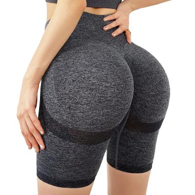 China Spandex/Nylon Women Yoga Shorts Fitness Lift Up Cycling Shorts Female Gym Legging Sportswear Workout Running Sports Clothing Quick Dry for sale