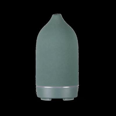 China Quick Gray Color 160ml Humidifying Water Tank Essential Stone Aroma Diffuser Ceramic Material for sale