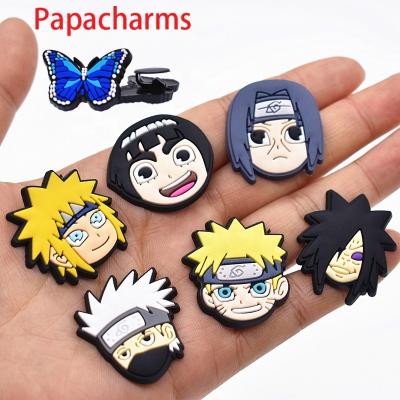 China Wholesale PVC New Shoe Charm Buckles Clock Charms Custom Designer Sandals Charms and Bracelet Gifts for Kids for sale