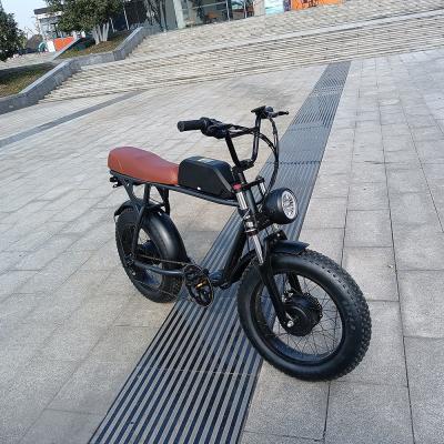 China Hot Selling YuanJian Retro ebike YuanJian Retro ebike Super Super Steel ebike YuanJian Retro Electric Off Road Bike 73 73 for sale