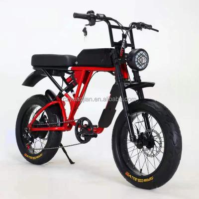 China YuanJian Steel Super Fat Tires Electric Dirt Bike Bikes Manufacturers New Design Hot Sale 73 1000w for sale