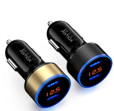 China ABS+PC Consumer Car Accessories Mobile Phone 12v Electronic Fast Charging 3.0 Car Charger Dual USB 5v/2.4a Fast Charger For SmartphoneCo for sale