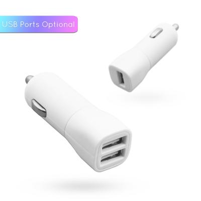 China Prots JUMAX 2 Smart 12v USB Dual USB Car Fast Charger Car Left Hand Portable Charger 5V 3.1A Dual Dual Usb Car Charger for sale