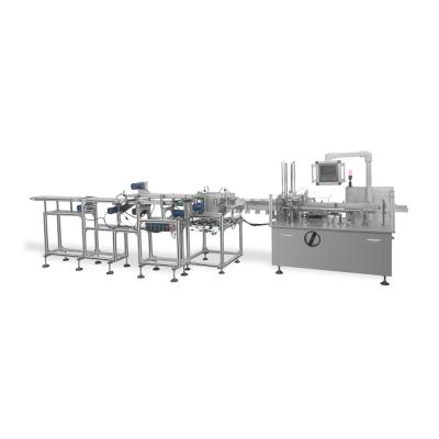 China Full Automatic Beverage Machine Carton Carton Box Forming Carton Packaging Sealing Machine For Medicines Food And Cosmetic Industry for sale