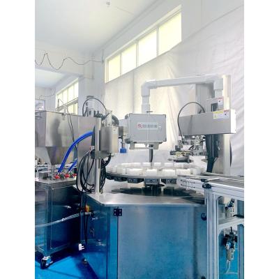 China Chemical Automatic Alcohol Spray Filling And Capping Machine for sale