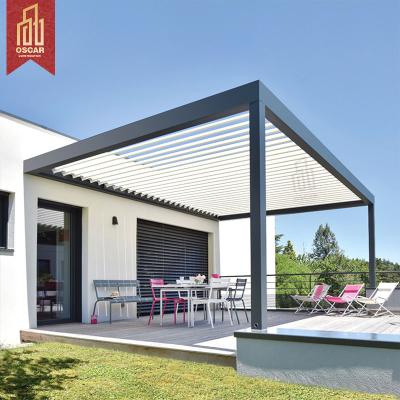 China Easily Assembled Drop Screen For Pergola Curtain 2022 For Pergola for sale