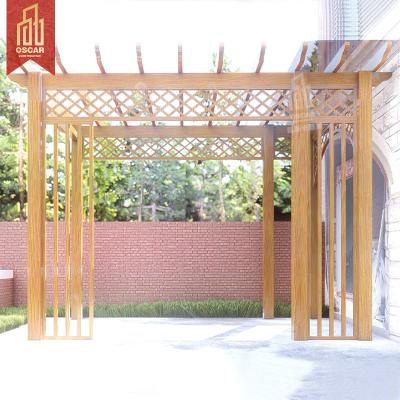 China Modern Design High Quality Pergola Gazebo Modern Design Easily Assembled Outdoor Waterproof Aluminum Pergola For Garden for sale