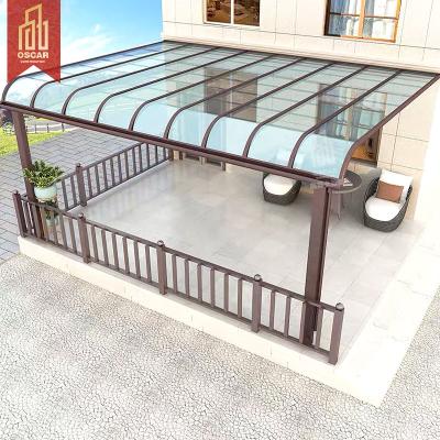 China Manufacturer Strong Structure Wind Resistance Anti-UV Aluminum Patio Cover Awning Outdoor Awning for sale