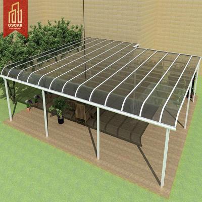 China Aluminum Roof Top Tents Canopy Rain Protection Patio Cover Anti-UV Outdoor Strong Polycarbonate Material for sale