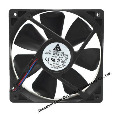 China Exhaust Ventilation DELTA 12025 Brushless Fan 120x120x25mm DC Fan 120x120x25mm Axial Flow 3500RPM High Speed ​​Case Fan for sale