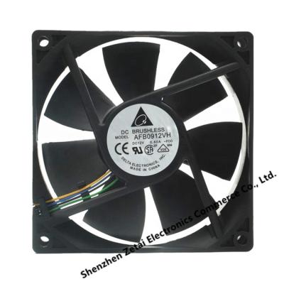 China DELTA 9225 AFB0912VH 12V 0.6A 12volt 90mm DC Fan 92x92x25mm High Speed ​​Axial Flow Brushless Fan Exhaust Ventilation For Case Power Fan for sale