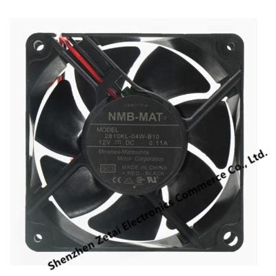 China Exhaust Ventilation NMB-MAT 7025 2810KL-04W-B10 12V 0.11A 12volt DC Fan 70x70x25mm Axial Flow Fan Brushless Fan for sale