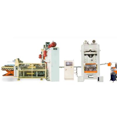 China High Speed ​​Chemical Aerosol Can Cone Bottom Making Machine End Making Machine Tin Can End Lid Top Production Line for sale