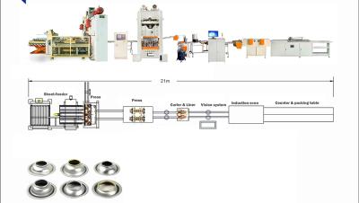 China Chemical cone and aerosol dome making machine can finish making machine for sale