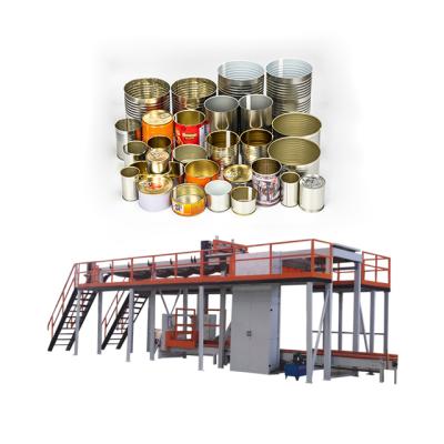 China Food Box Making Machine For Palletizing Empty Cans for sale