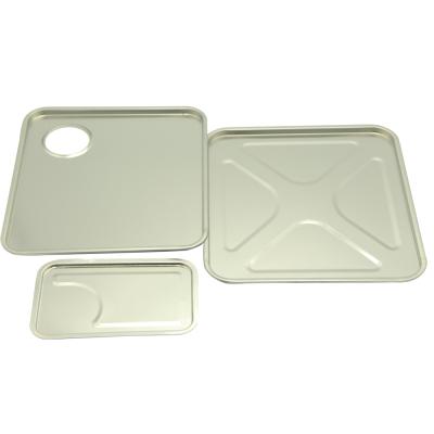 China 10-18L Lid Square Lids For Tin Cans Fit Top Square Tin Can Top for sale