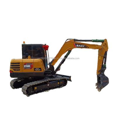 China 2016 Used Sany Sy 60c Excavator 60000 KG Heavy Hydraulic Excavators Machine for sale