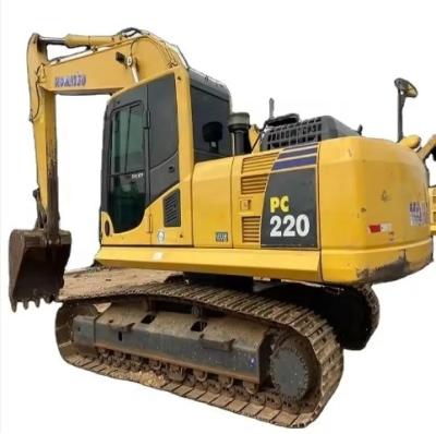 China 22TON Komatsu PC220 Excavator Used Komatsu Excavator With 119 kw Engine for sale