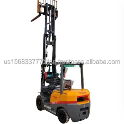 China TCM Vorklift 3 Ton Tweedehands Vorklift in Japan met 45 kW en 0-2000 Werkuren Te koop