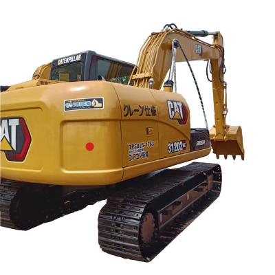 Chine CAT 312 312D Excavateur d'occasion 1 M3 Capacité de seau 12000 KG Poids de la machine Originaire du Japon à vendre