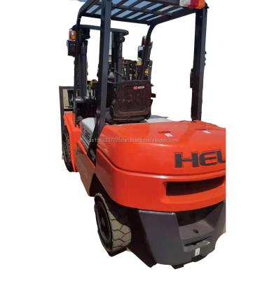 China Year 2012 Heli K35 Forklift Top Performance Used Machine Diesel Original Fork Width 4 for sale