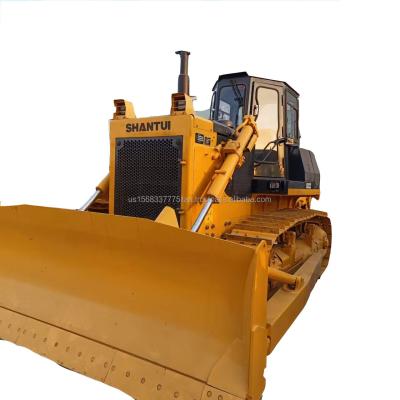 Cina Macchina di costruzione di seconda mano Shantui SD 220 Bulldozer usato 22 tonnellate Valvola idraulica in vendita