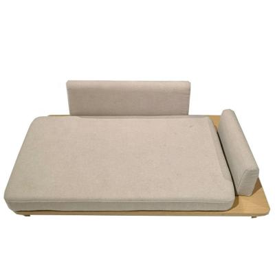 China Detachable Water Resistant Cushions Stocked Canvas Linden Pet Day Bed Sofa for sale