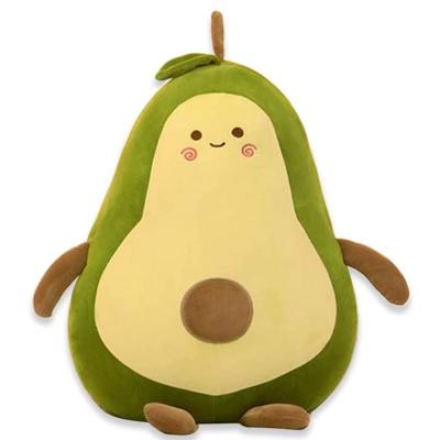 China G114 Plush Comfortably Stuffed Soft Plush Toy Super Soft Avocado Throwing Pillow Hugging Pillow Gifts for Boy Girl Children for sale