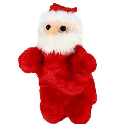 China C1114 Santa Claus Plush Puppets Puppets Christmas Education Home Toys Santa Style Hand Puppets for sale