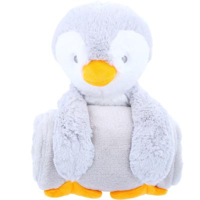 China Cute Penguin Stuffed Plush Home Toys Covering Animal Covering Penguin Stuffed Plush Throw Animal C887 for sale