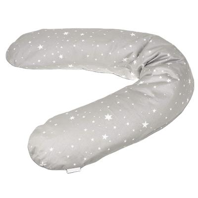 China 1075 PORTABLE Nursing Nursing Flexible Shape Pillow Body Hugging Design Soft Micro Quiet Pearl Breast Filling Pillow for sale