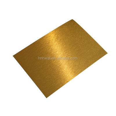 China Newest Aluminum Alloy Metal Price Custom Colored Gold Aluminum Alloy Metal Sheet Color Painted Plate Printing for sale