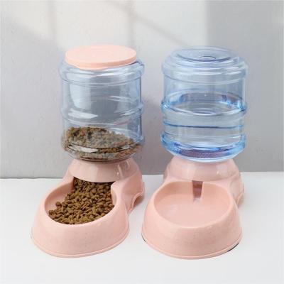 China Non-automatic Modern Design Portable Pet Water Dispenser Cherry Blossom Powder Pet Water Dispenser Automatic for sale