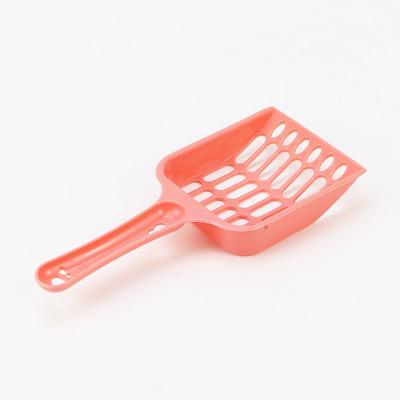 China Sustainable New 2023 Cat Litter Shovel New Pink Convenient Pink Large Cat Litter Shovel Scoop for sale