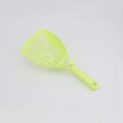 China Sustainable Hot Selling Cat Litter Shovel Skin Tone Plastic Pet Cat Litter Scoop Shovel for sale