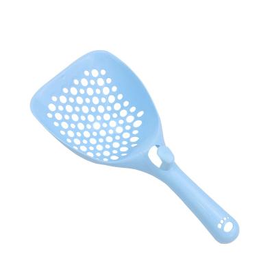 China Sustainable Modern Fashion Design Cat Litter Scoop Shovel Grey Convenient Cat Litter Shovel Scoop for sale