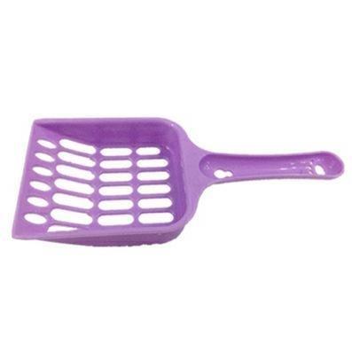 China Sustainable Hot Selling Cat Litter Shovel Scoop Purple Convenient Cat Litter Scoop Shovel for sale