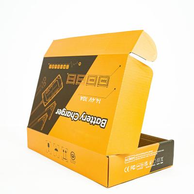 China Wholesale Recyclable Solid Cardboard Reputation Folding Mailing Kraft Paper Folding Mailing Boxes With Logo for sale